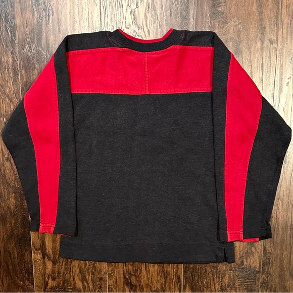 Cadre Athletic Cincinnati Bearcats Sweatshirt Red Dark Grey - Picture 4 of 7